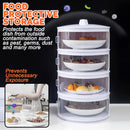 idrop 3 LAYER / 4 LAYER Multilayer Food Dish Storage Rack Protective Cover