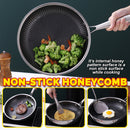 idrop 28cm Multifunction Kitchen Cooking Fry Pan with Glass Lid Cover