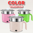 idrop 1.5L GX 2 LAYER Multifunction Non-stick Stainless Steel Electric Cooking Steam Pot