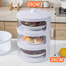 idrop 3 LAYER / 4 LAYER Multilayer Food Dish Storage Rack Protective Cover