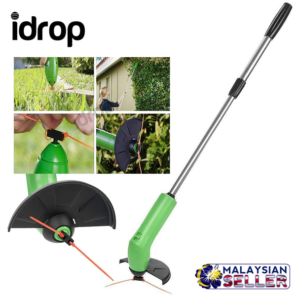 idrop Portable Cordless Grass Trimmer Cutter