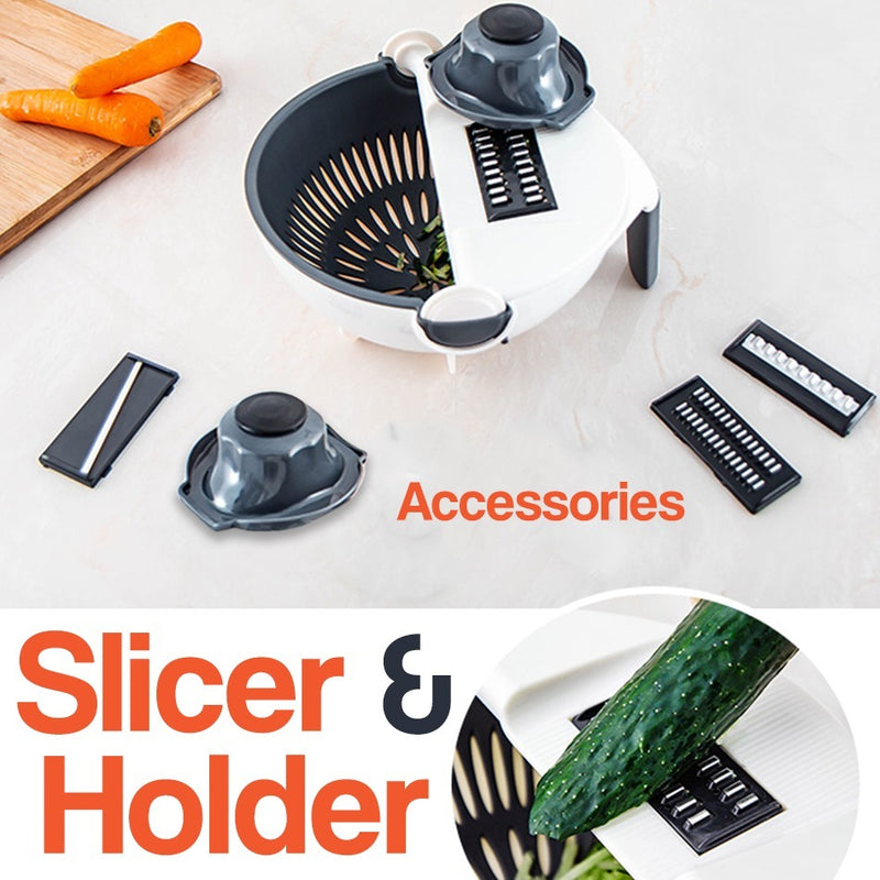 idrop Multifunction Kitchen Wash Rinse Bowl Wet Basket with Slicer & Grater Feature