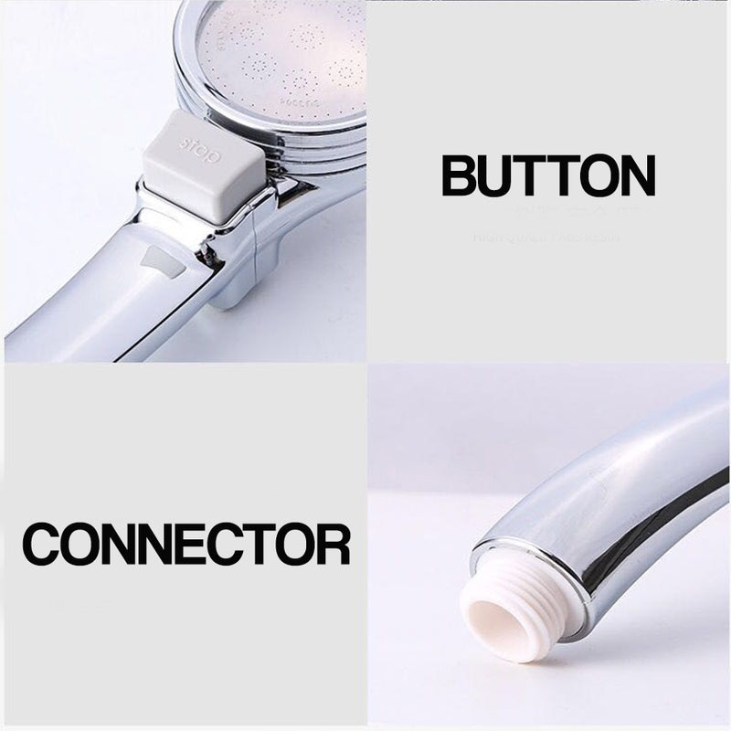 idrop Strong Super Shower Head Water Saving Handheld Sprinkler