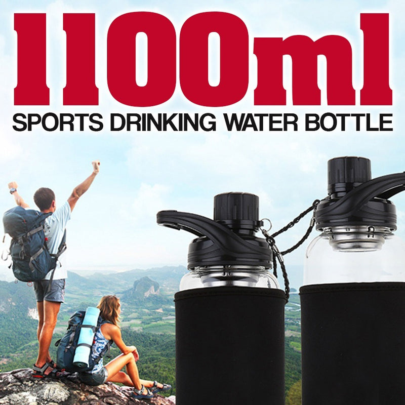 idrop 1100ml Sports Drinking Water Bottle Container