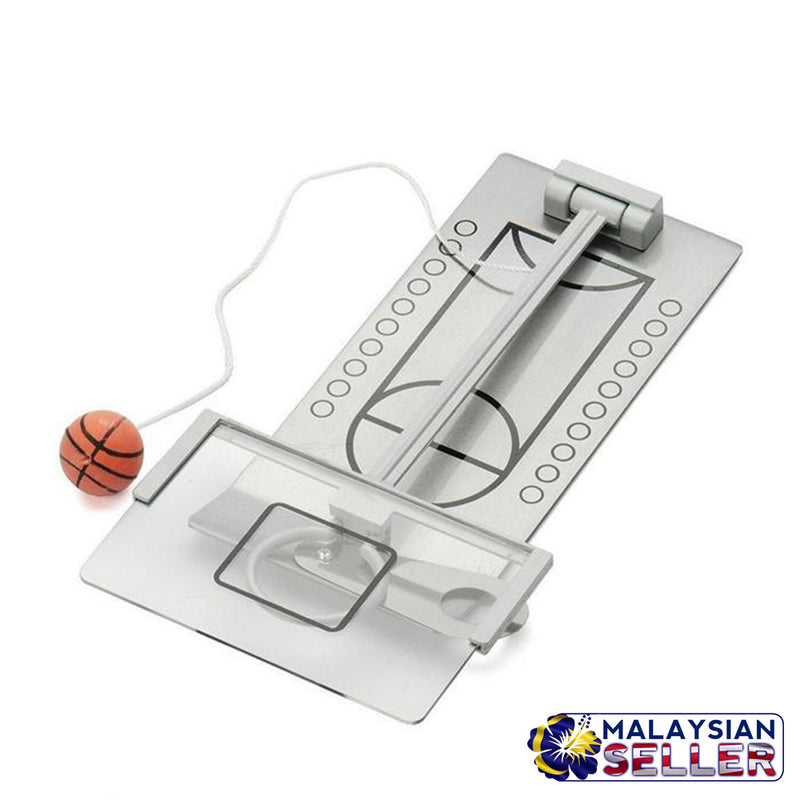 idrop Miniature Basketball Desktop Tabletop Portable Travel or Office Game Set for Indoor or Outdoor