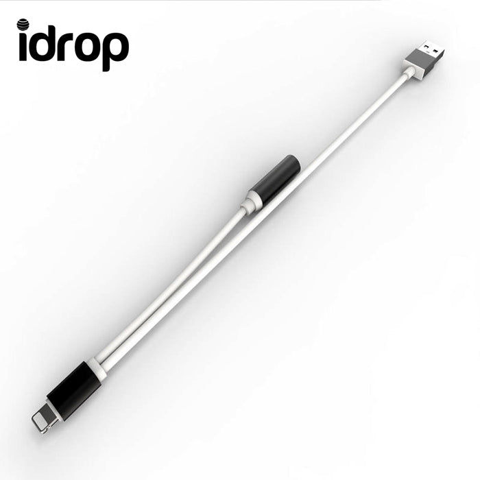 idrop Lightning to Female 3.5mm Audio AUX Cable USB Charge Sync Data for Apple iPhone