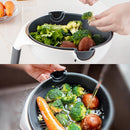 idrop Multifunction Kitchen Wash Rinse Bowl Wet Basket with Slicer & Grater Feature