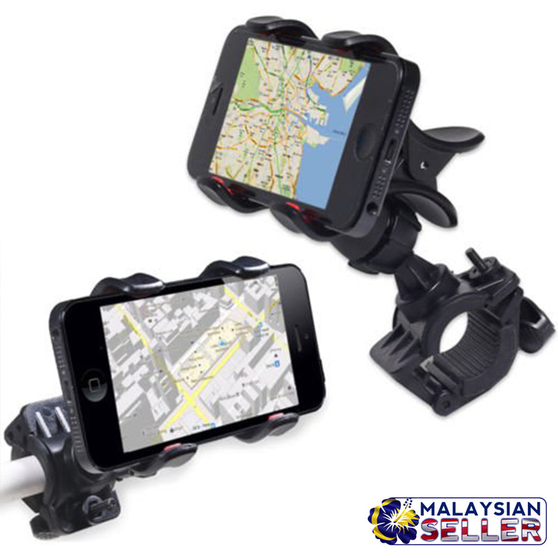 idrop Cell Phone Bike Holder Cradle Mount For Mobile Phones for 4" - 5.5" mobile phone