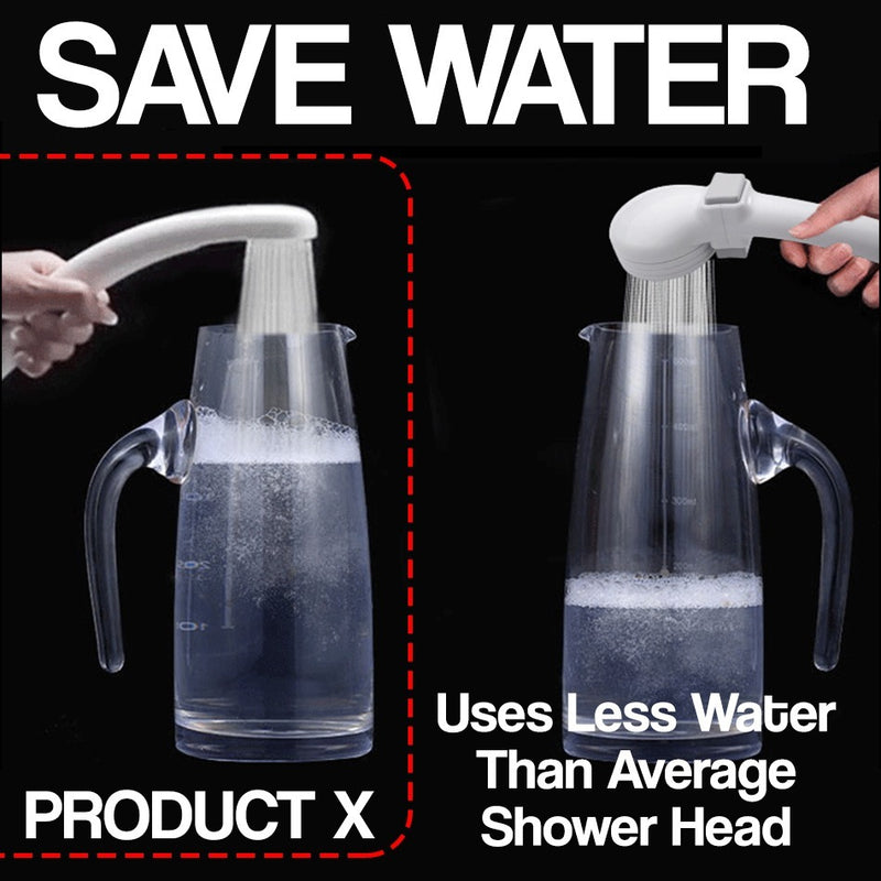idrop Strong Super Shower Head Water Saving Handheld Sprinkler