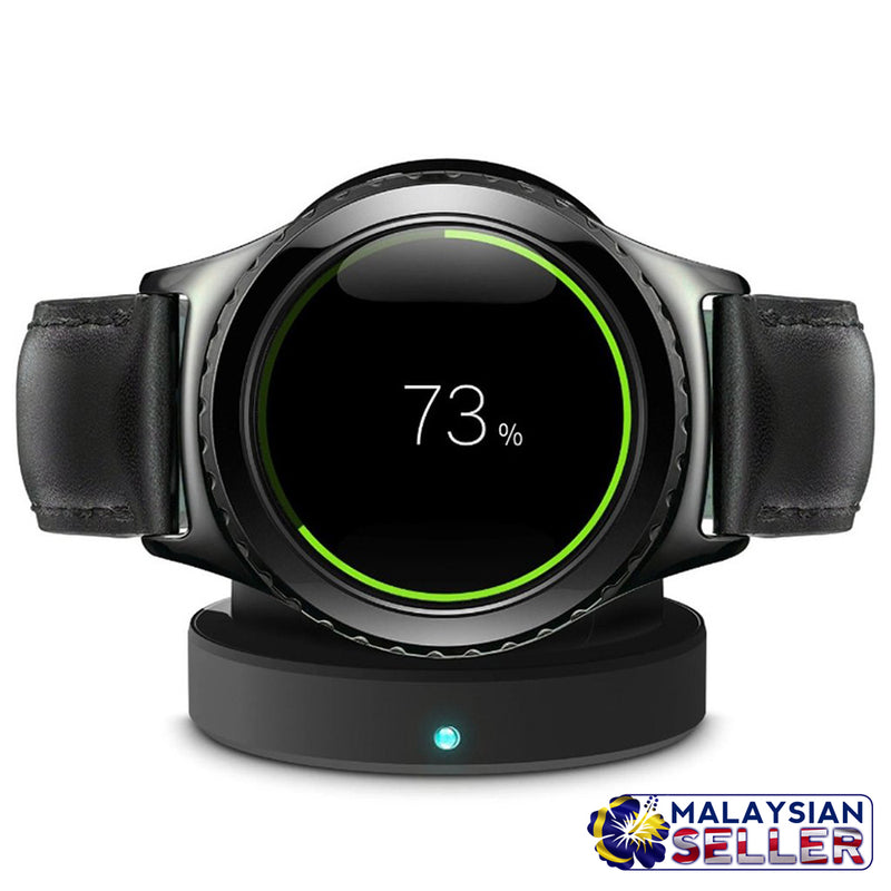 idrop COMBO Wireless Charging Dock  For Samsung Gear S3 S2 Smart Watch + Free AMW-7S Wireless Sports Headphones