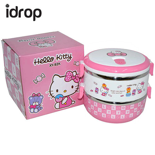 idrop 2 Layer Creative Design Cartoon Theme Style Lunch Box [Send by randomly design]