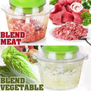 idrop [ 1.8 Liter ] High Quality Multifunction Meat & Vegetable Blender Grinder [ Compatible with UK / EU / M'SIA Plug ] / Mesin Pengisar Daging dan Sayur Pelbagai Guna / 新款电动绞肉机塑料绞菜机切菜器辅食绞菜器多功能家用料理机