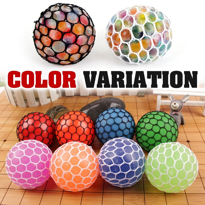 idrop Venting Squishy Ball Stress Relief Mesh Squish Toy [ 1pc ]