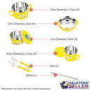 idrop Creative Cute Dinnerware 9pcs / Set for Children Kids