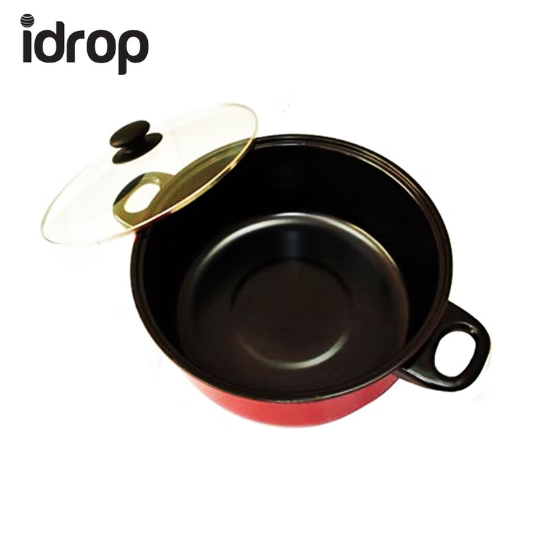 idrop 24cm 3-Piece Kitchen Set Multi-function Cookware Steamer, Cooker & Fryer