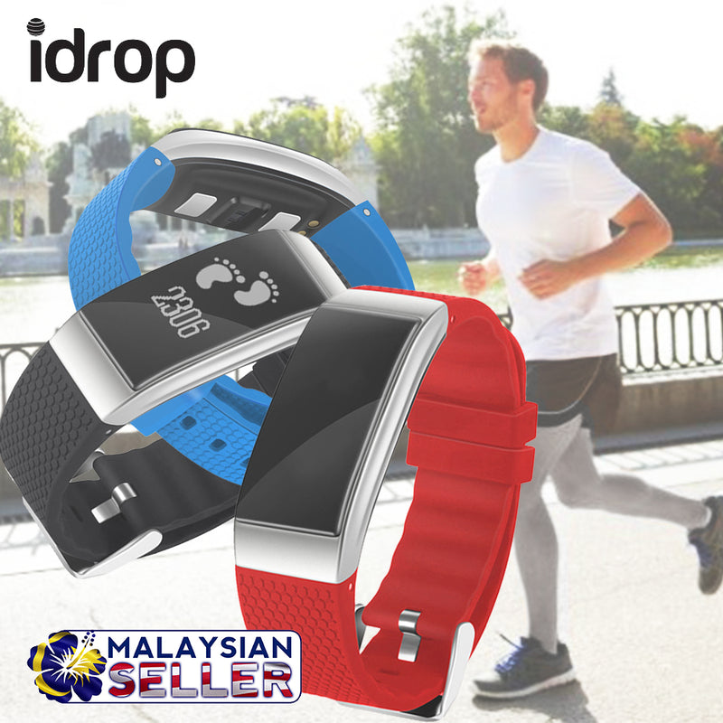 idrop DFit DB07 Smart Sports Bracelet Bluetooth Waterproof Sleep Heart Rate Monitor Smart Watch For Android iOS phone