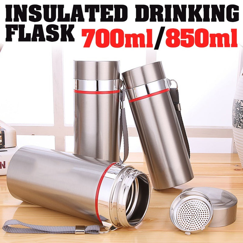 idrop [ 700ml / 850ml ] Stainless Steel Vacuum Insulated Drinking Flask