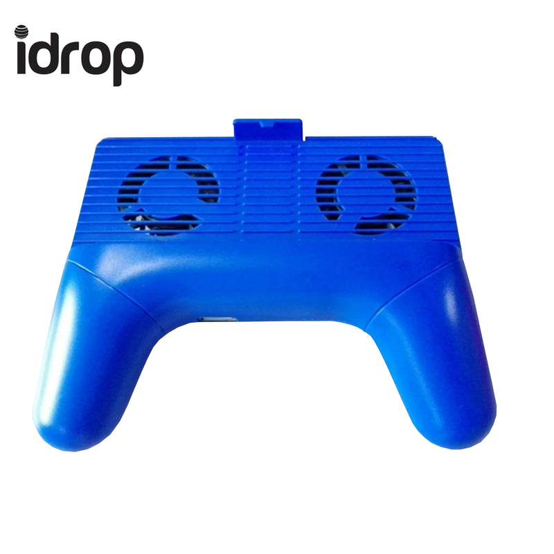 idrop 3 in 1 Phone Radiator Mobile Phone Cooling Fan Holder Stand Game Controller