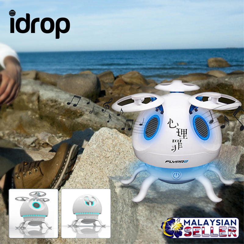 idrop Portable LED Light Squid Bluetooth 4.0 Speaker