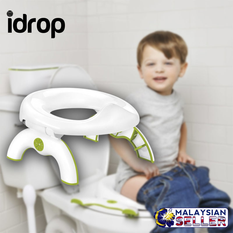 idrop 2 in 1 Kids Multifunction Potty Training Chair Portable Toilet Seat