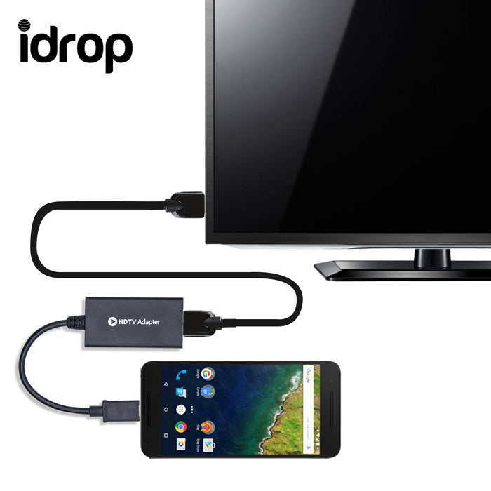 idrop HDTV  Adapter for Samsung Galaxy S2/S3/S4/S5/Note 2/Note 3/Note 4/Note 8.0/Note 10.1/NotePRO/TabPRO/Tab 3/Tab S
