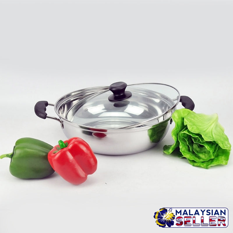 idrop Thickened Stainless Steel Hot Pot Induction Cooker Pot - 32cm