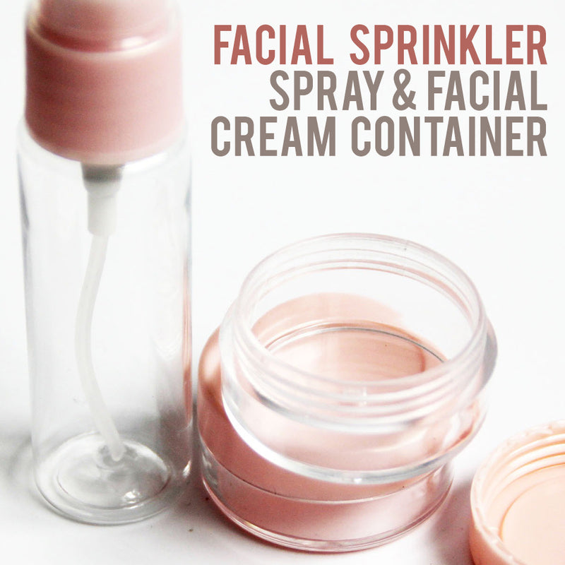 idrop Facial Hydration Sprinkler Spray / Cosmetic Makeup Cream Container