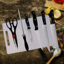 idrop [ 7PCS ] Kitchen Cooking Knives Set With Chopping Board / Set Pisau Dapur Memasak Dengan Papan Pemotong / 带砧板的厨房烹饪刀