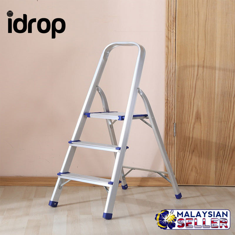 idrop 3 layer Household Foldable Aluminium Ladder