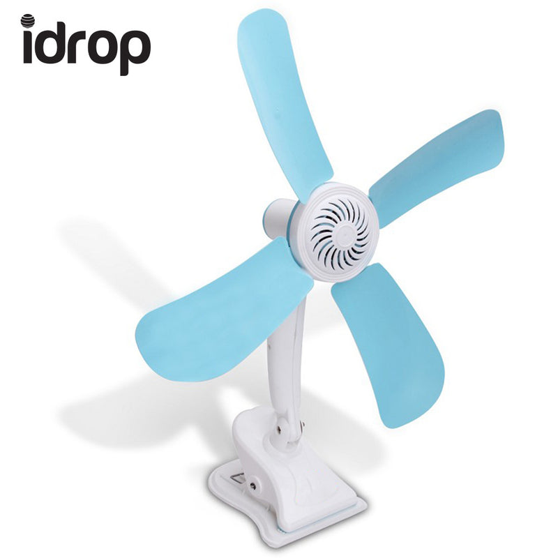 idrop Four Leaves Ultra Quiet Breeze Dormitory Mini Fan Clip