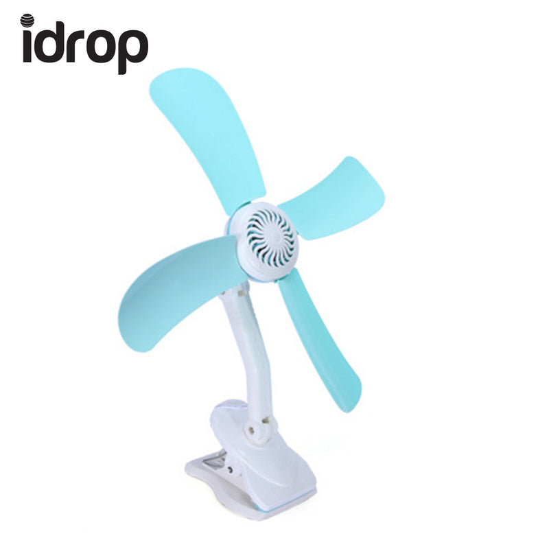 idrop Four Leaves Ultra Quiet Breeze Dormitory Mini Fan Clip