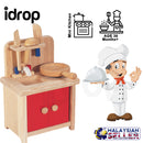 idrop Kids Children Classic Mini Wooden Kitchen Toy [BR-36006]