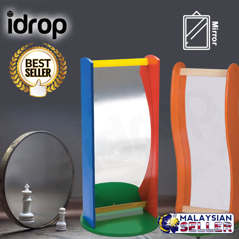 idrop Special Convex & Concave or Wavy Full Body Floor Mirror for kids Children