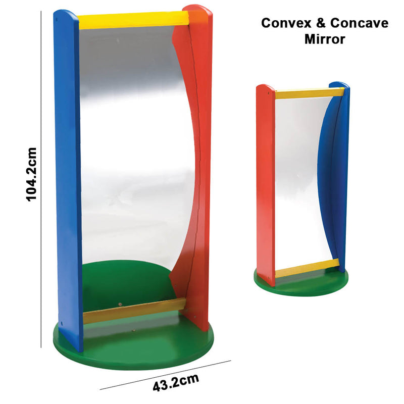 idrop Special Convex & Concave or Wavy Full Body Floor Mirror for kids Children