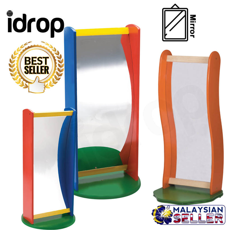 idrop Special Convex & Concave or Wavy Full Body Floor Mirror for kids Children
