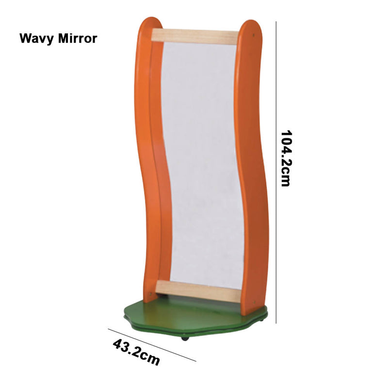idrop Special Convex & Concave or Wavy Full Body Floor Mirror for kids Children