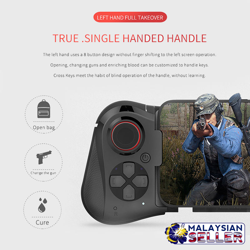 idrop MOCUTE-058 Multi-Function Wireless Stretching Gamepad Smart Game Controller for Android for iOS