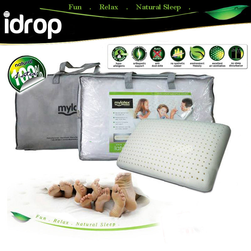 idrop mylatex Standard Natural Pinhole Latex Standard Pillow