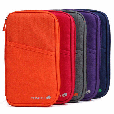 Korean Travelus Multipurpose Passport Holder/Card Case/Pouch/Organizer