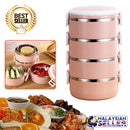 idrop 4 LAYER [ 2.8L ] Stainless Steel Thermos Lunch Box Food Container