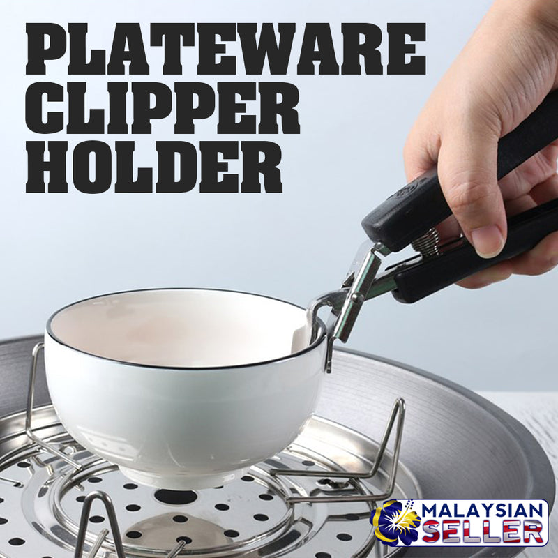 idrop PLATEWARE CLIPPER - Plate Bowl Clip Holder [ MCJ-0832 ]