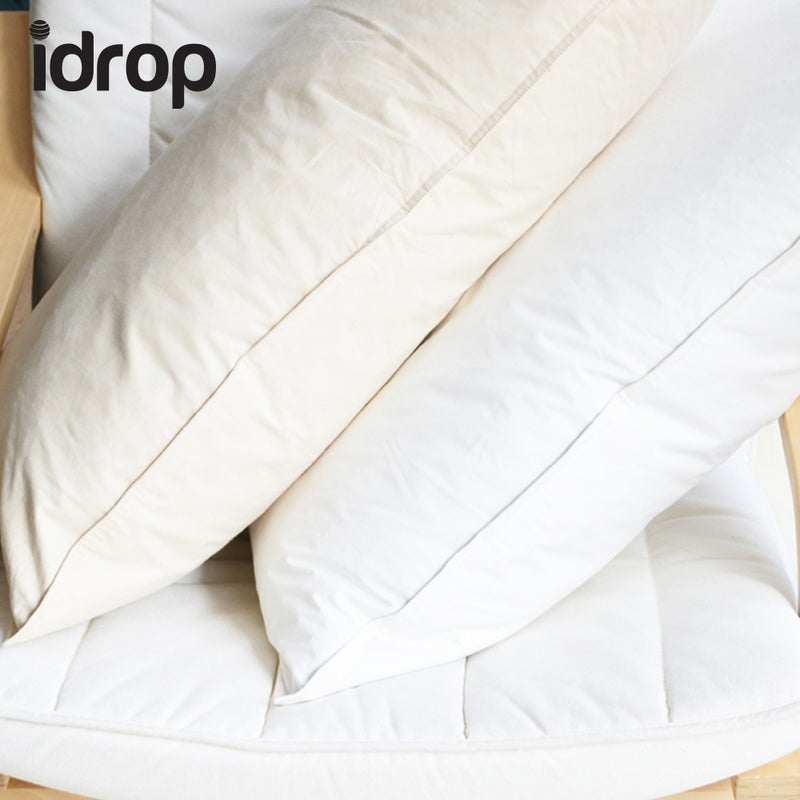 idrop Polyester Soft Feel Density Synthetic Latex Foam Pillow