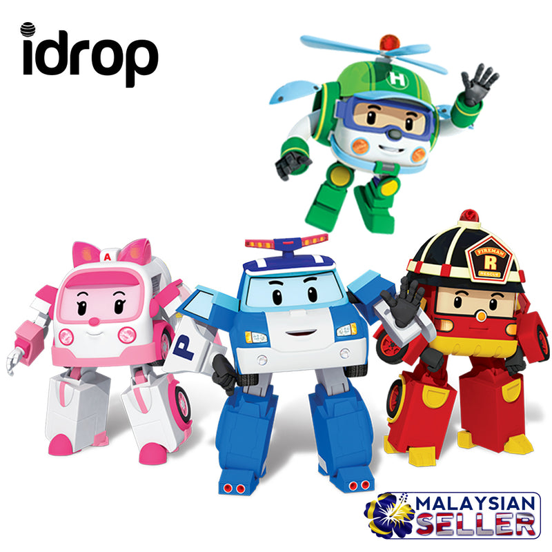 idrop Transformer Robot Car Toy for Kids [Randomly Design Sent]