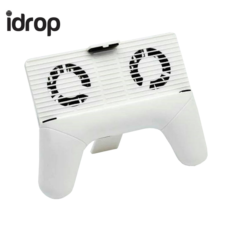 idrop 3 in 1 Phone Radiator Mobile Phone Cooling Fan Holder Stand Game Controller