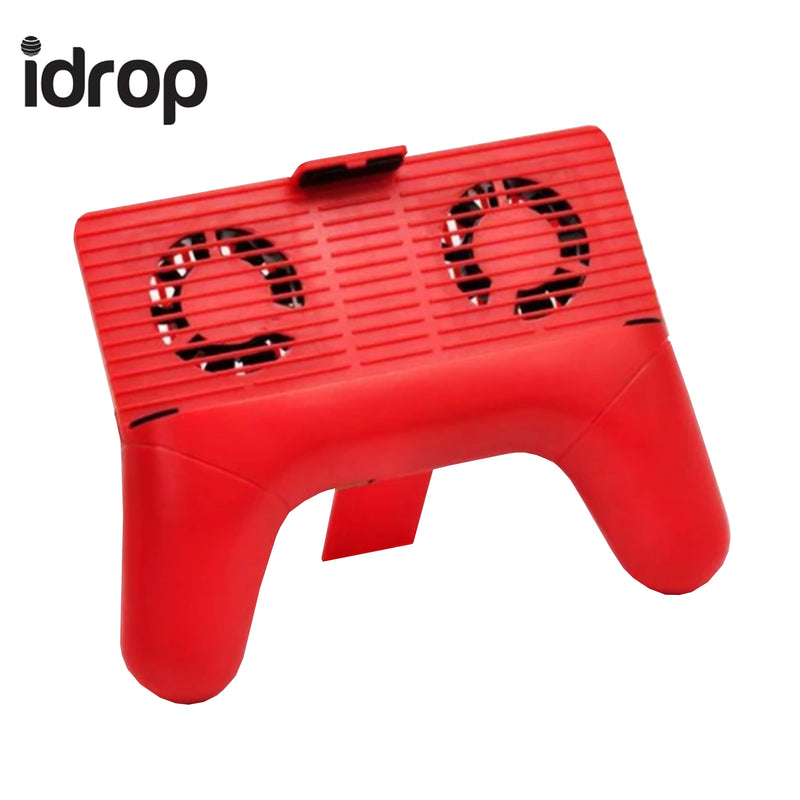idrop 3 in 1 Phone Radiator Mobile Phone Cooling Fan Holder Stand Game Controller