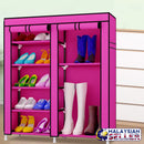 idrop Fashion Portable Dust Cover Shoe Rack and Wardrobe