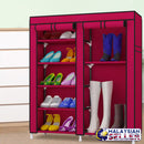 idrop Fashion Portable Dust Cover Shoe Rack and Wardrobe