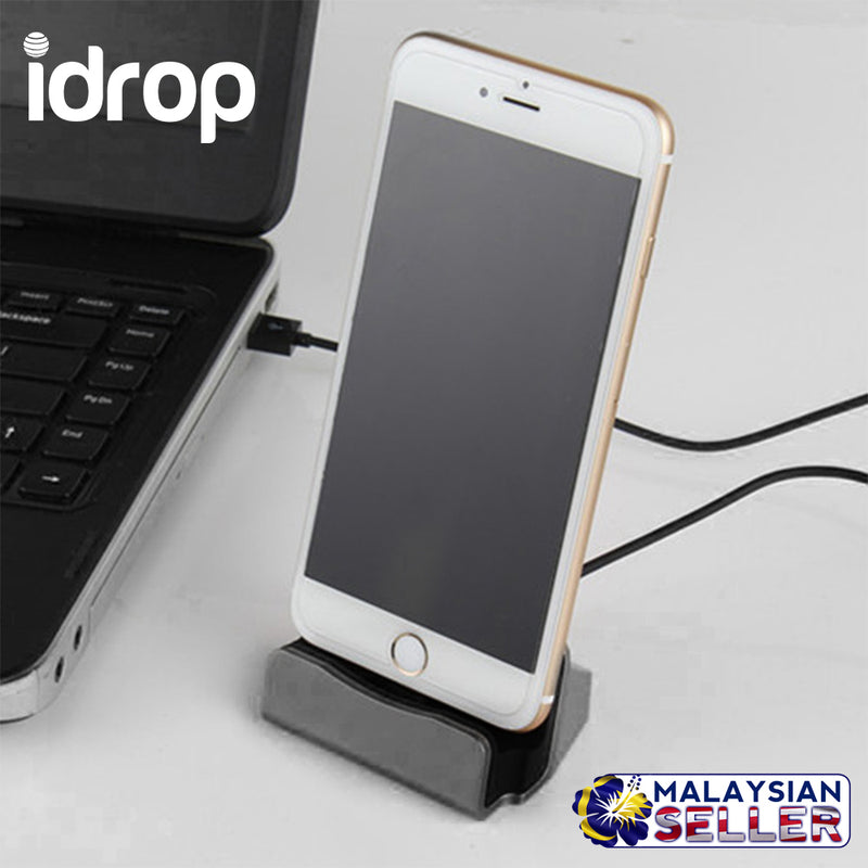 idrop Charge & Sync Mfi Dock for Apple Lightning Devices