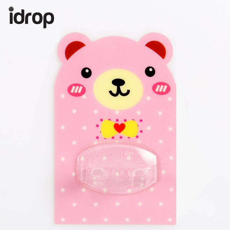 idrop Set of 2 Creative Cartoon Bathroom Hanging Toothbrush Shelf Paste Seamless Toothbrush Rask