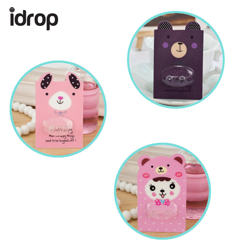 idrop Set of 2 Creative Cartoon Bathroom Hanging Toothbrush Shelf Paste Seamless Toothbrush Rask